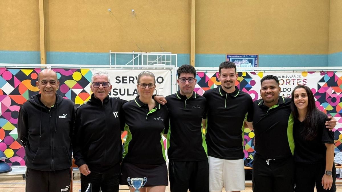 Los equipos canarios de tenis de mesa ya conocen su hoja de ruta