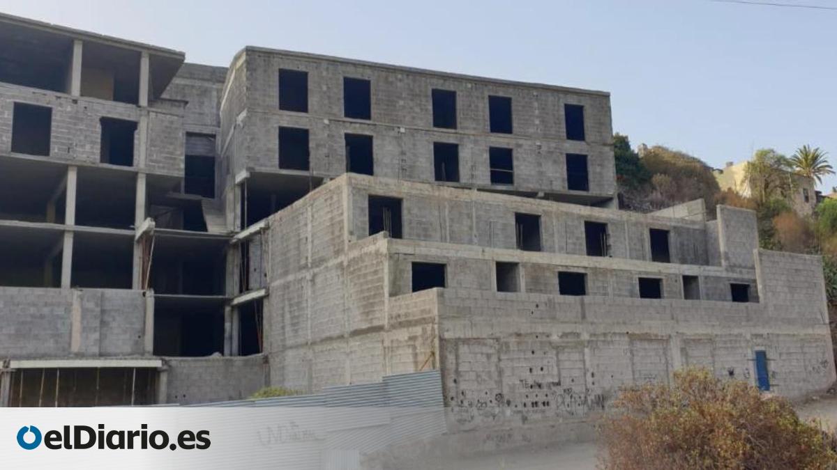 A Heavily Indebted Company with Just One Employee Sold the Controversial Concrete Structure to Mogán for €1.5 Million