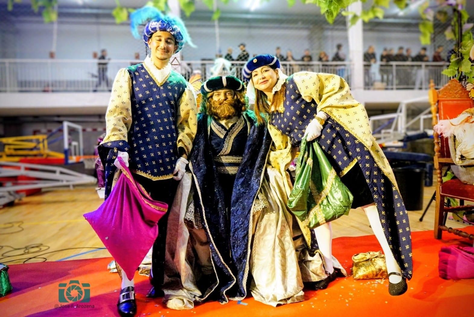 Santa Cruz de La Palma trasladó al Pabellón Rodríguez Estrello el acto de los Reyes Magos. JOSÉ F. AROZENA