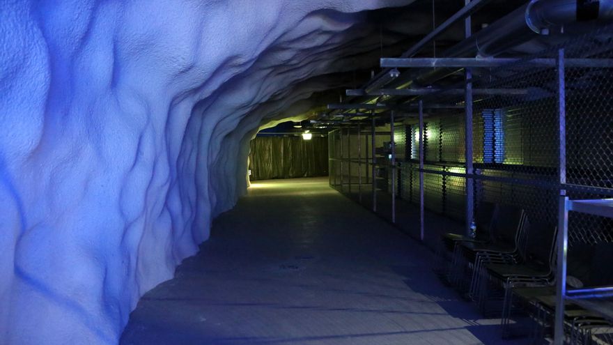 El refugio civil de Merihaka, en Helsinki.