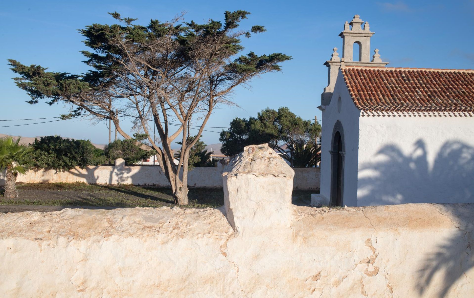La ermita de La Ampuyenta, considerada la "capilla sixtina" de Fuerteventura
