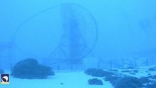 Sábado de nieve, lluvia y viento en el Archipiélago