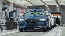 Planta de Volvo en Chengdu, China.