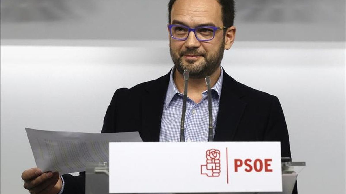 Antonio Hernando, secretario de Relaciones Institucionales y Política Autonómica del PSOE