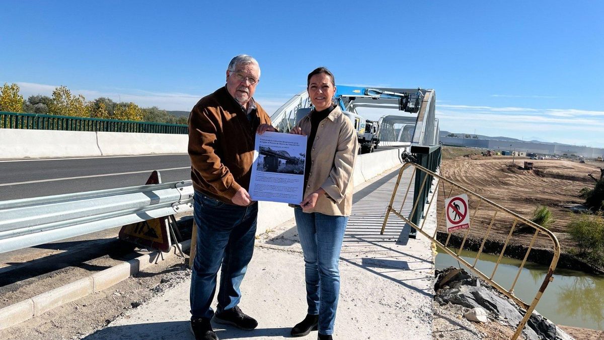 El PSOE pregunta a la Junta si el retraso de 6 años con el Puente de Villa del Río ha provocado un sobrecoste