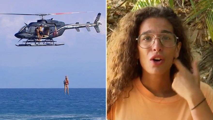 'Supervivientes' lanzó del helicóptero a su nueva concursante y revivió el drama de Alma Bollo con su padre, Chiquetete