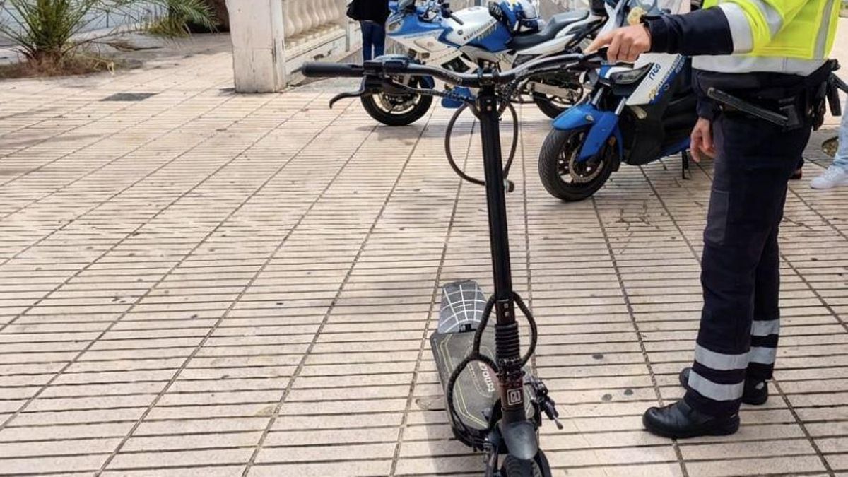‘Cóctel’ de infracciones de patinetes eléctricos en Las Palmas de Gran Canaria