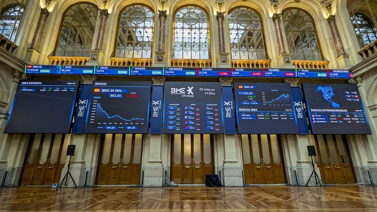 Imagen de la Bolsa de Madrid.EFE/ Vega Alonso