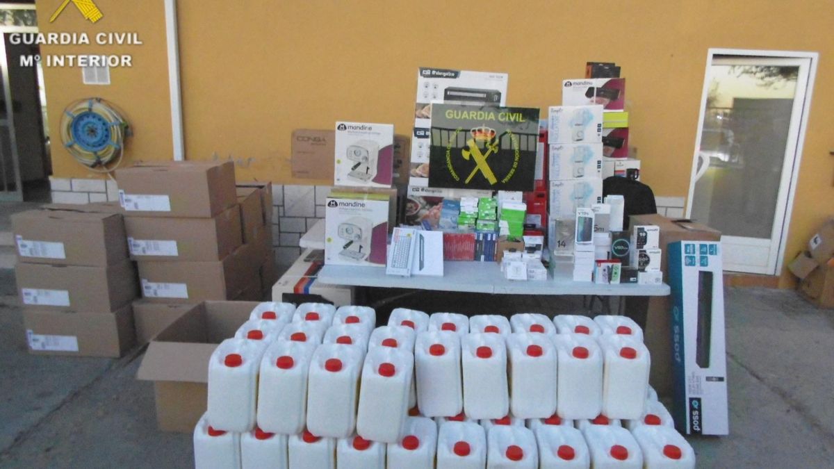 La Guardia Civil detiene a seis personas en la provincia de Toledo acusadas de cometer robos en interior de camiones