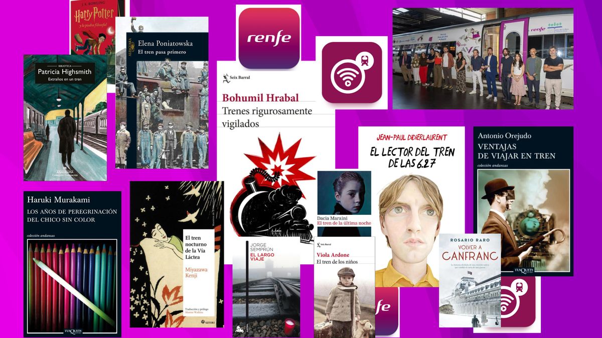 Trenes de libro