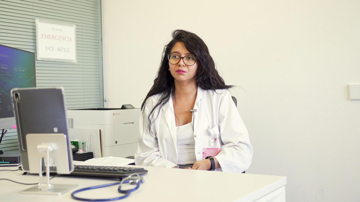 Dra. Marcela Estefanía Ávila Andrade, reumatóloga en el Hospital Universitario General de Villalba