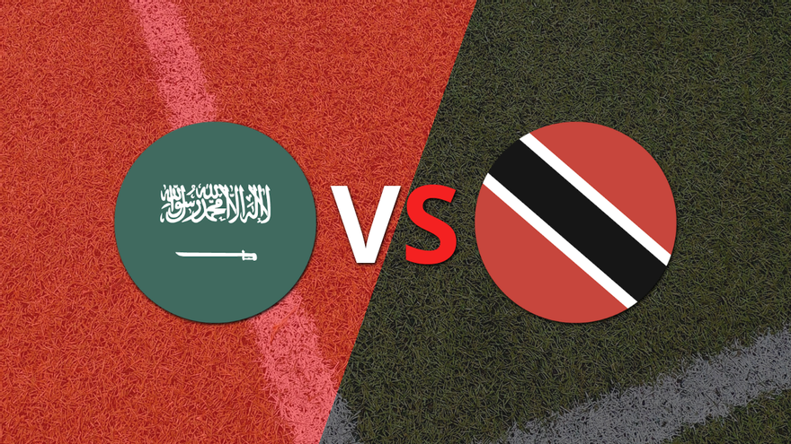 Arabia Saudita logra el empate momentáneo frente a Trinidad