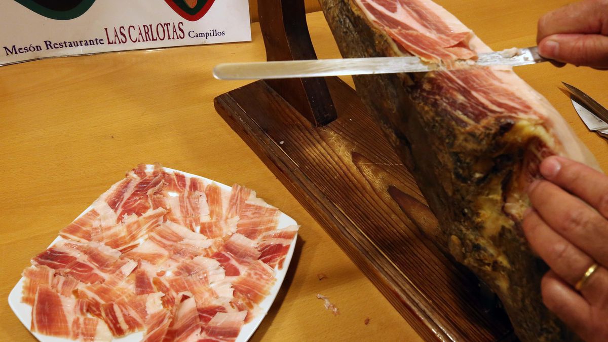 Jamón. Imagen de archivo.