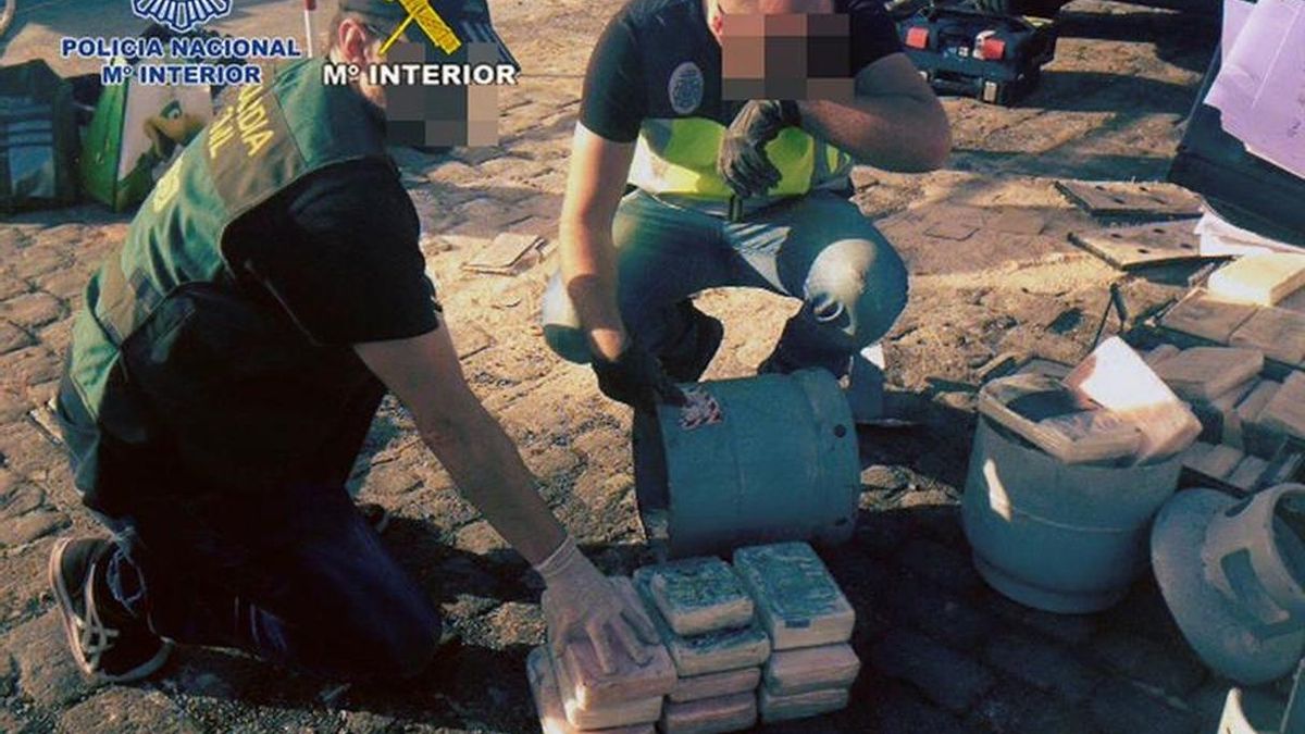 Operación contra el narcotráfico.