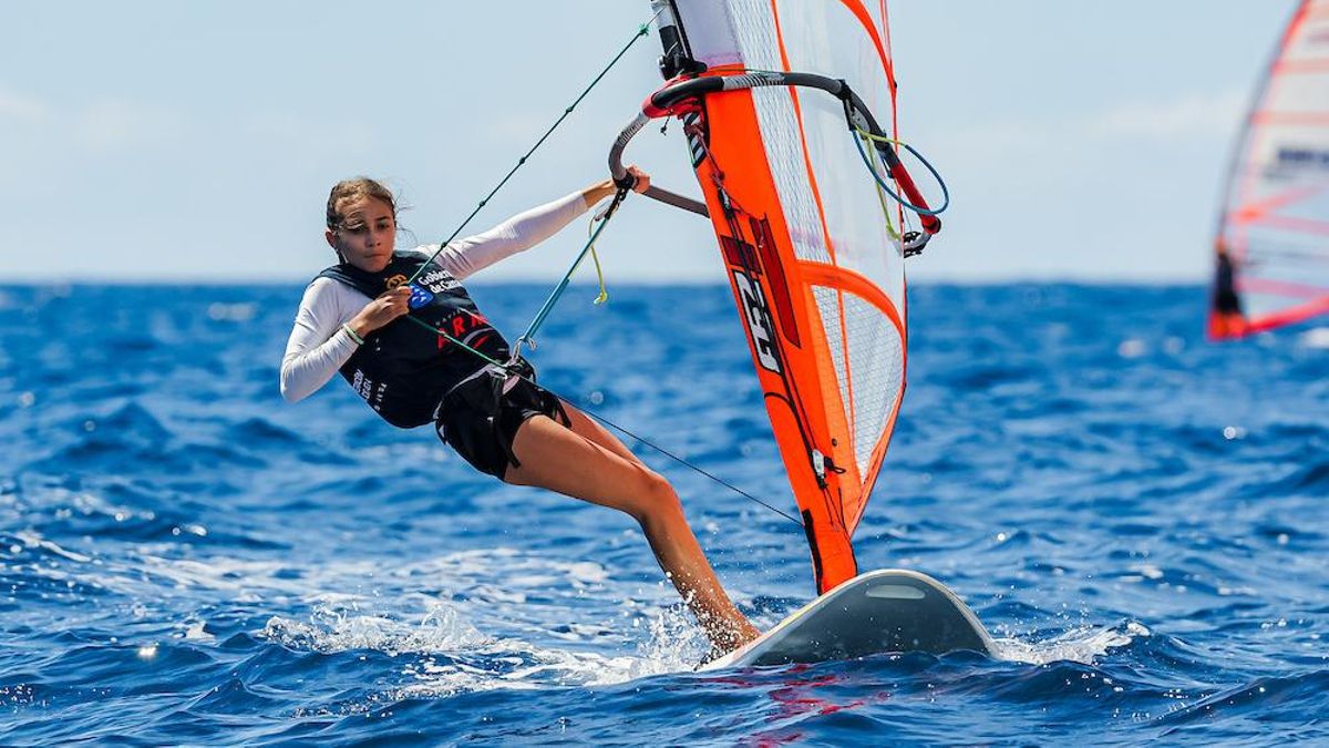 La Palma proclama a los nuevos campeones de España  de windsurf de las clases Techno 293 e IQFOIL juvenil