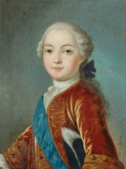 Retrato de una princesa de Francia y retrato de Luis XVI, duque de Berry