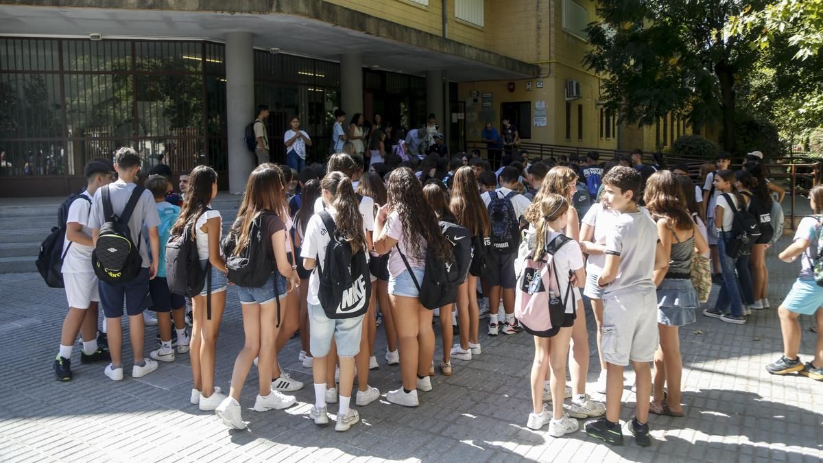 Comienzo de las clases en los institutos