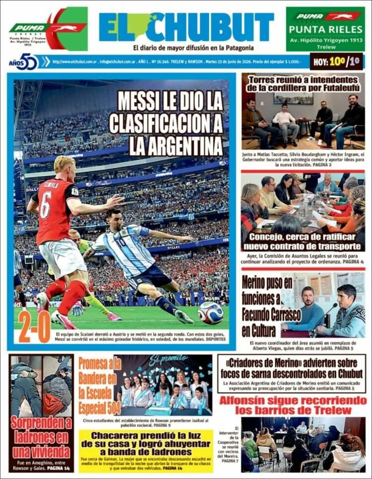 Los diarios del mundo, a los pies de un Messi eterno
