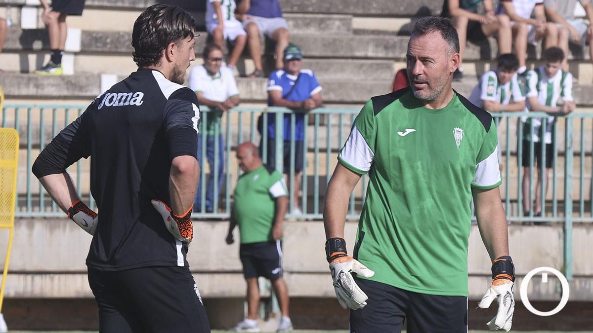 Carlos Marín en un entrenamiento en la Ciudad Deportiva