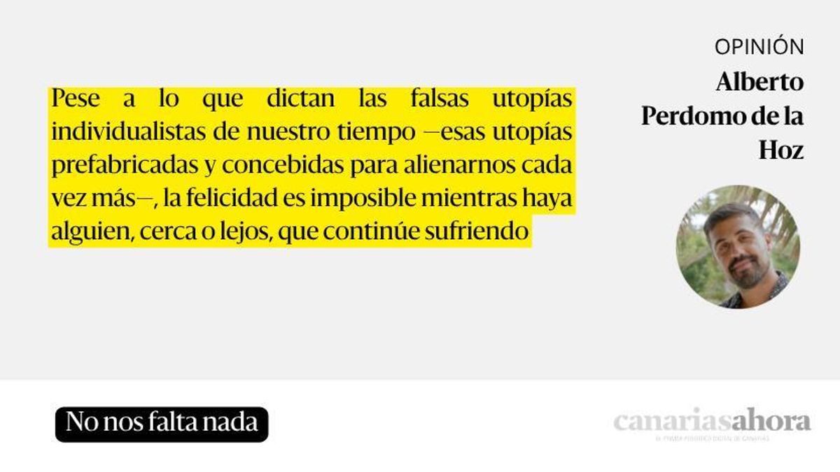 No nos falta nada