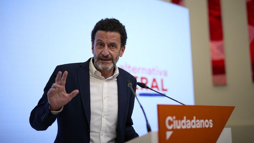 Archivo - El vicesecretario general y portavoz del Comité Ejecutivo de Ciudadanos, Edmundo Bal.