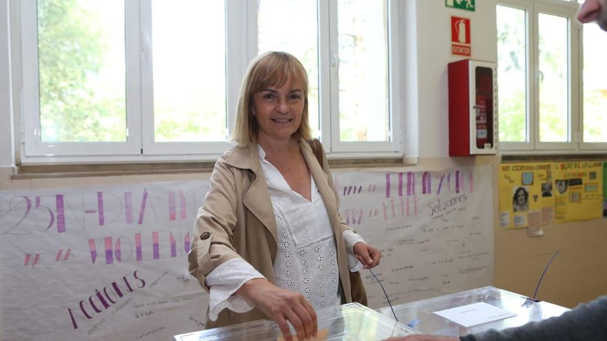 La candidata de Podemos Asturies, Covadonga Tomé