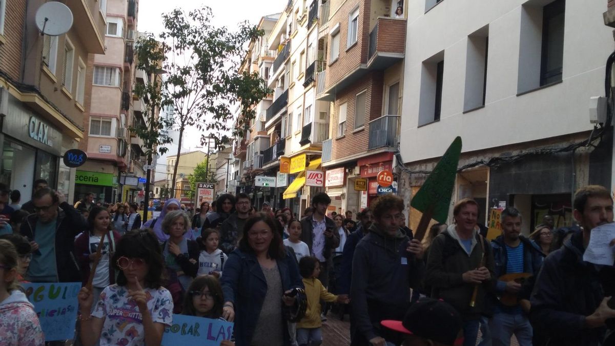 Movimiento ciudadano por la calle Delicias