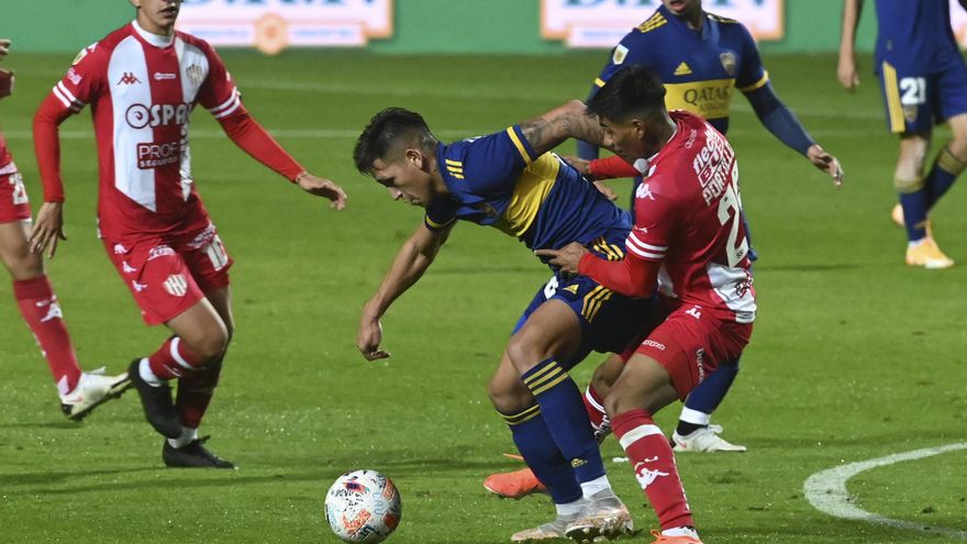 Boca, con un equipo alternativo, empató ante Unión en el inicio de la Liga