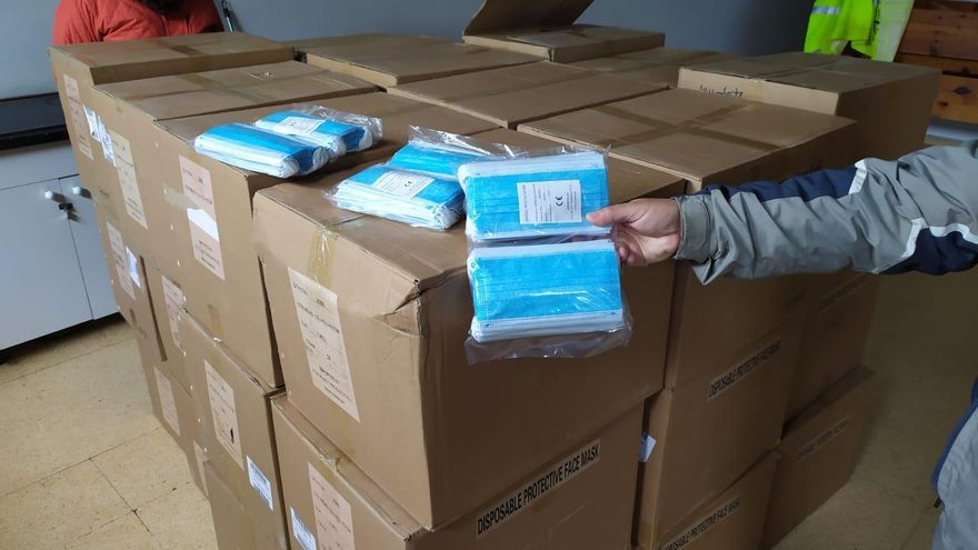 El Gobierno central entrega 70.000 mascarillas a La Rioja para el regreso a la actividad laboral