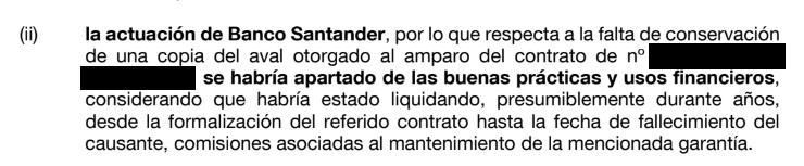 Excerpt from the Bank of Spain report.