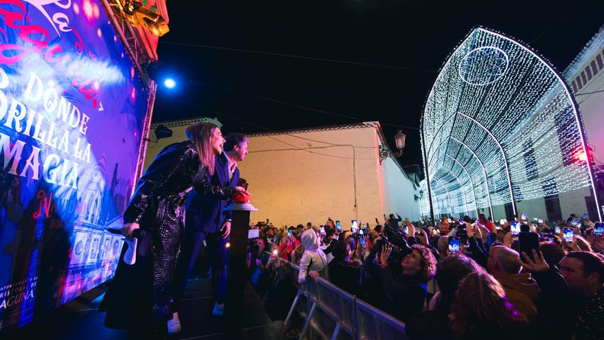 La Laguna despliega su alumbrado más espectacular para celebrar la llegada de la Navidad
