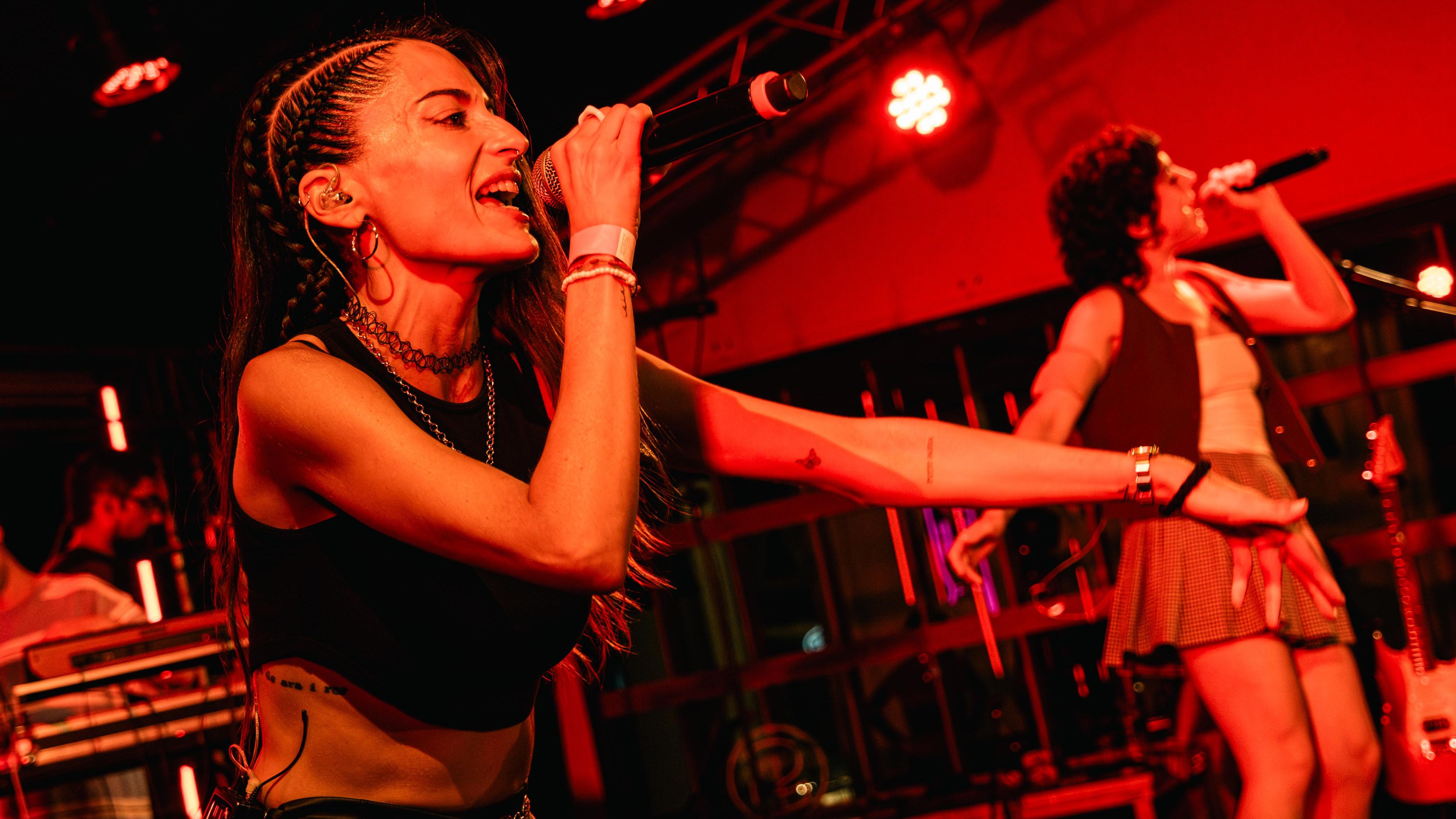 Un moment de l'actuació de Malifeta en la I Festa pel Valencià d'elDiario.es.