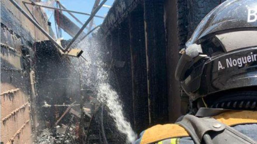 Una mujer resulta herida tras el incendio de su vivienda en Tenerife