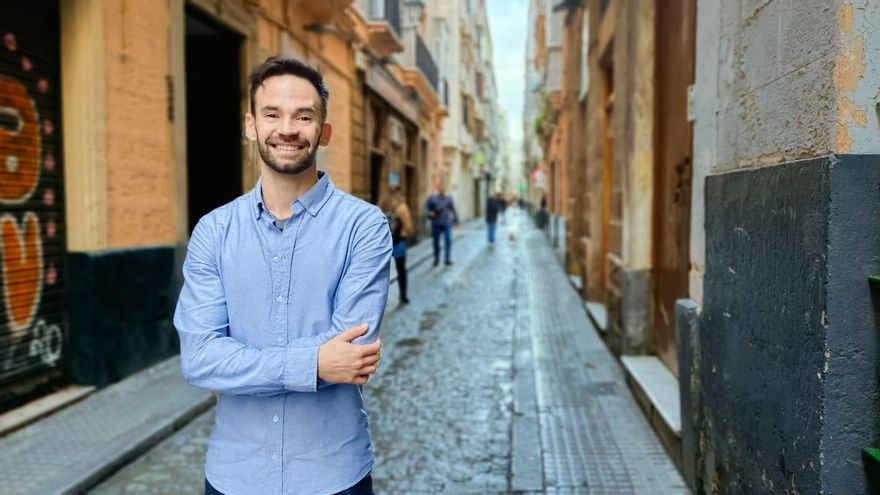 David De la Cruz, un candidato continuista para sustituir a Kichi en Cádiz: "Hemos mostrado un modelo distinto de hacer política"