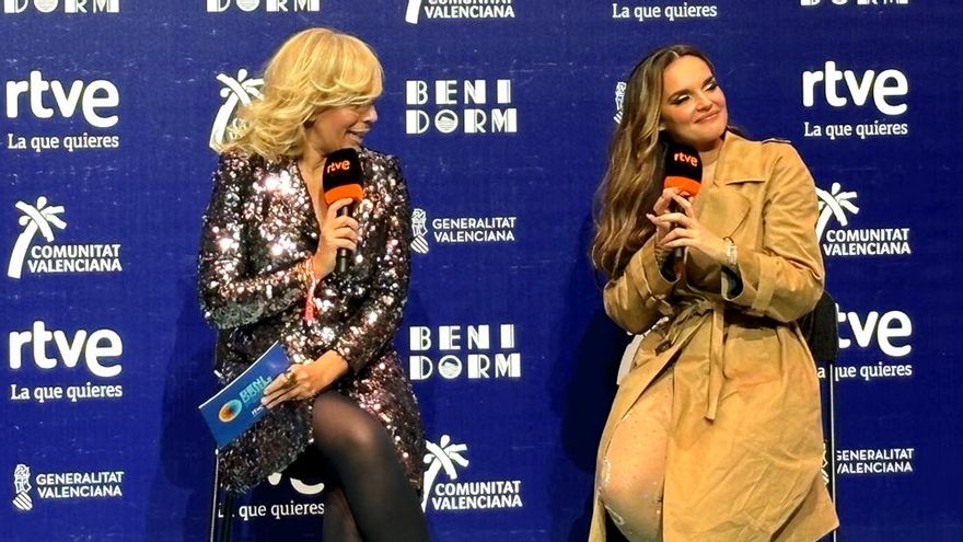 RTVE explica el fallo de sonido en el Benidorm Fest con Melody, que reacciona: "Se ha cortado varias veces"