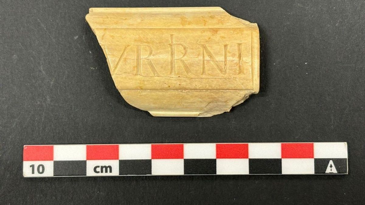 Fragmento de los restos hallados