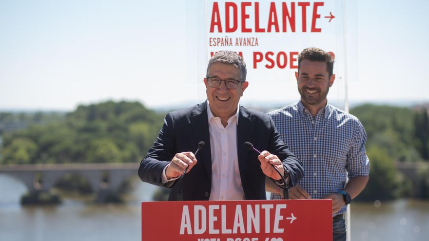 Acto del PSOE con Patxi López.