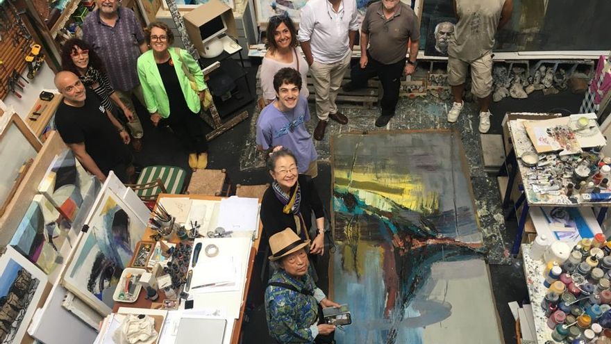 "Los artistas están muy agradecidos y nos dicen que en su vida hay un antes y un después de Sianoja"