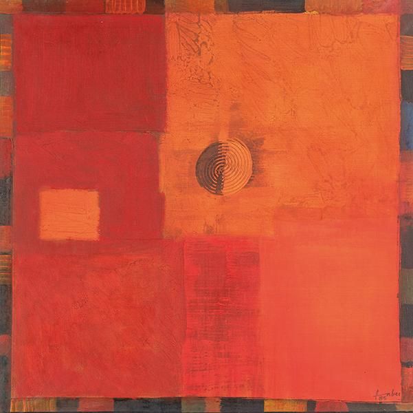 Sin título. 1985. Óleo sobre lienzo.