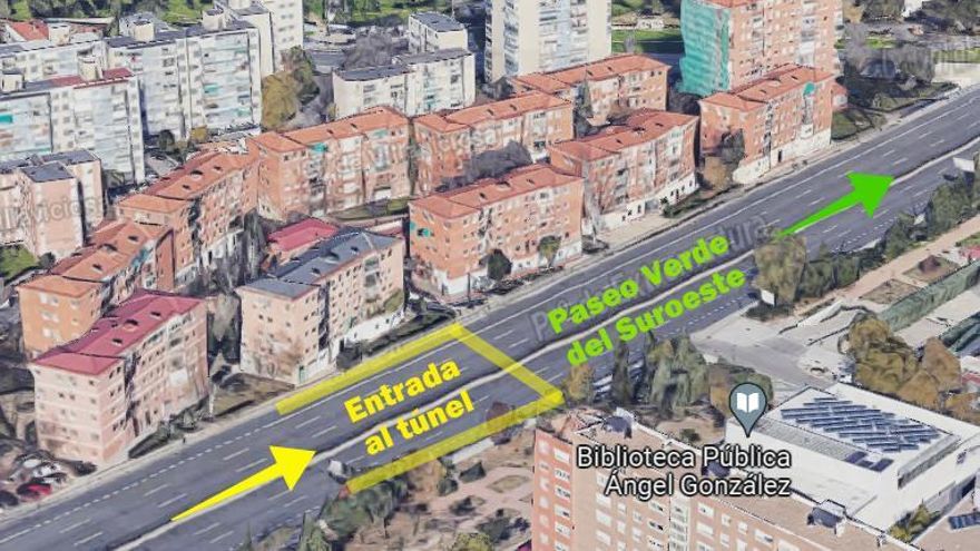 Madrid publica detalles sobre el soterramiento de la A-5 y propone pagar 5,3 millones en expropiaciones