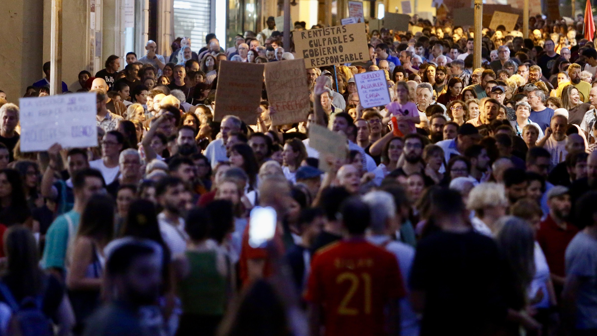 Manifestación por la vivienda
