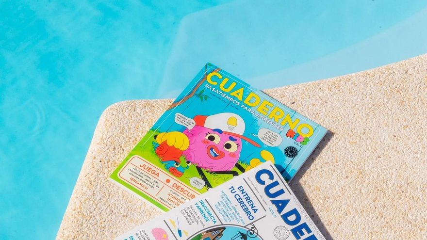 El fenómeno de los cuadernos de actividades para adultos, entre los pasatiempos y los deberes en vacaciones