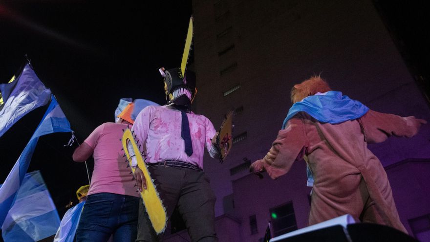 En las fauces del león: con Milei presidente, los libertarios ganaron la calle