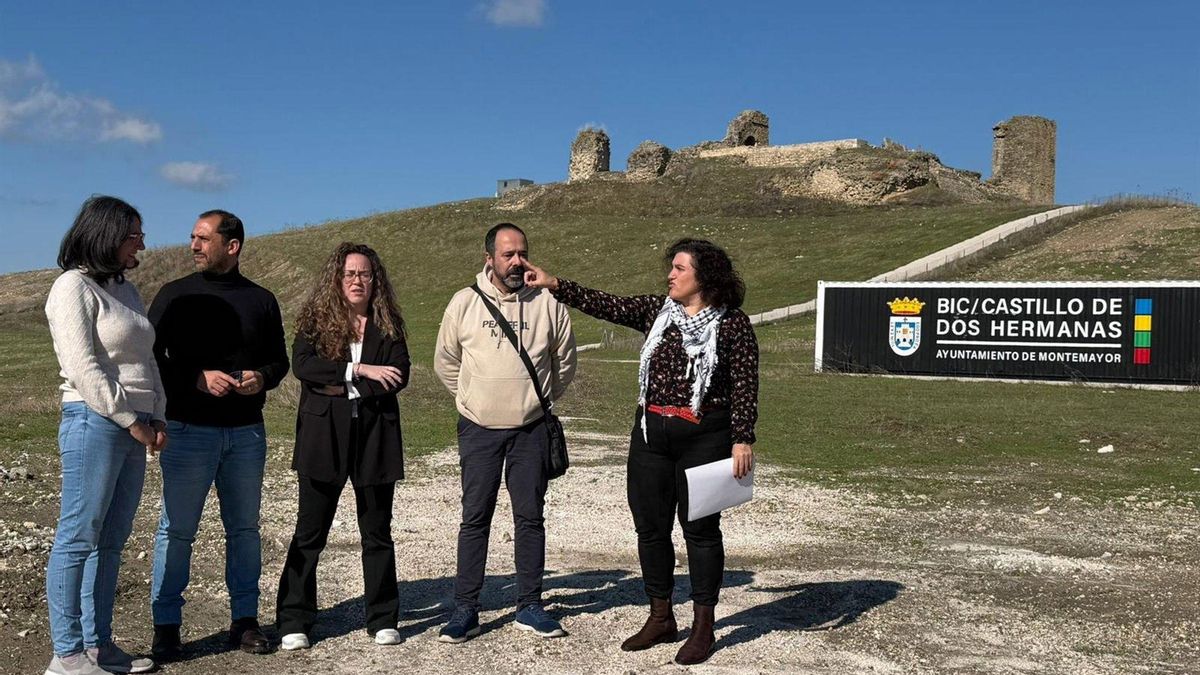 IU alerta del impacto del "macroproyecto de placas solares" junto al Castillo de Montemayor