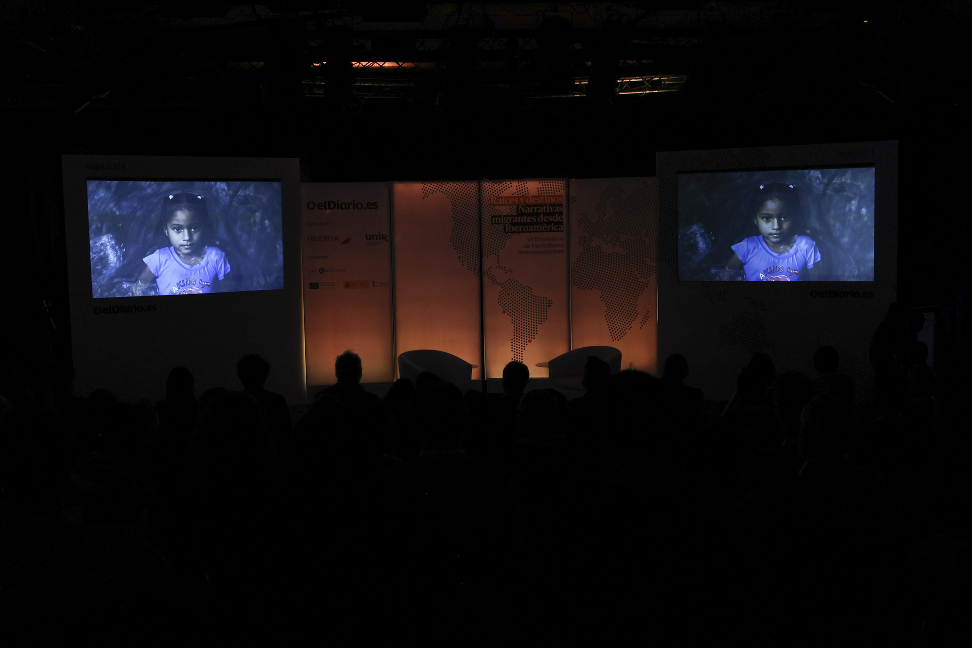 Proyección del documental 'El maldito Darién' de la plataforma BOOM