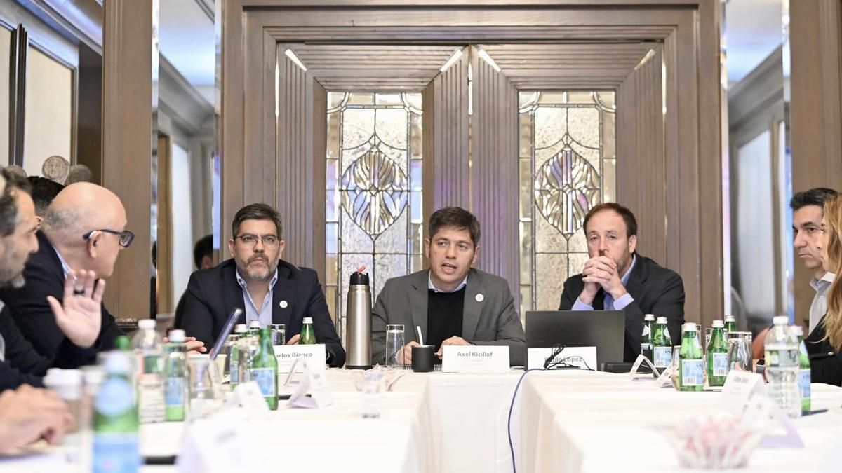 Kicillof combinó en Nueva York un desayuno con el alcalde Mamdani y encuentros con bonistas y empresarios