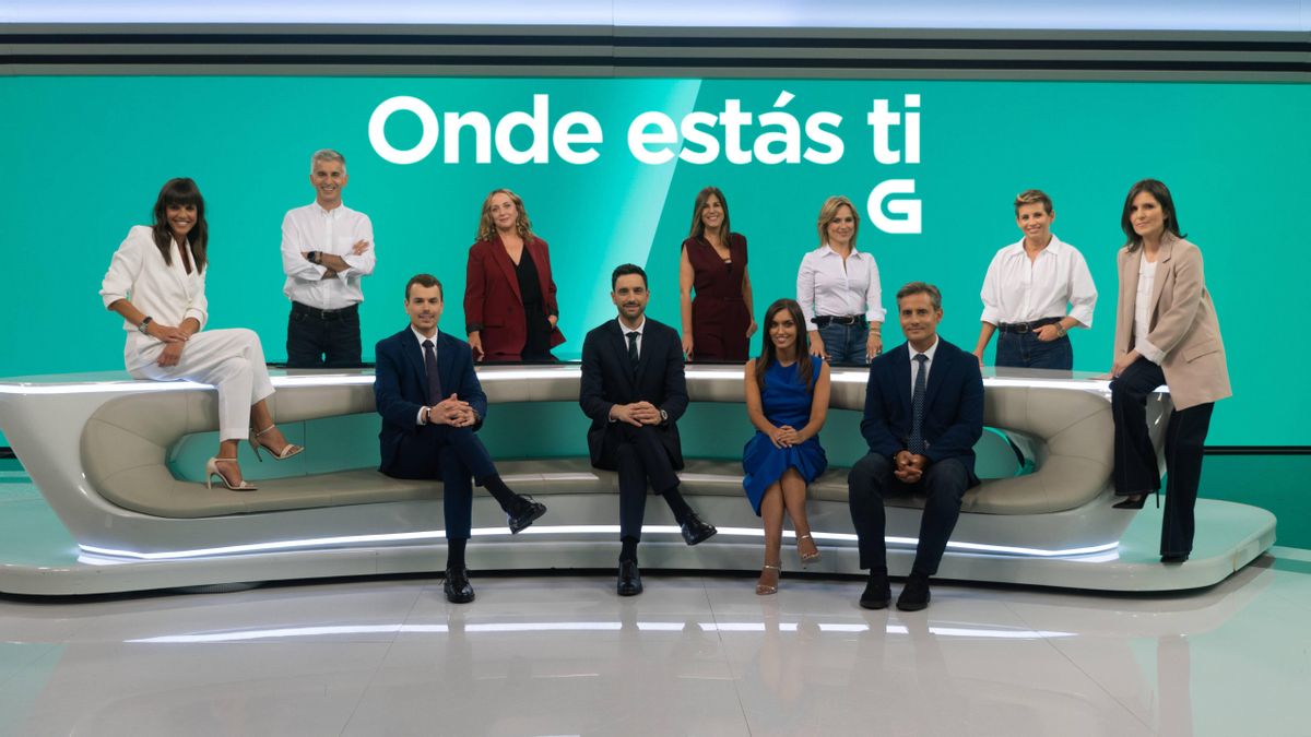Imagen promocional de las caras con las que TVG esperaba "seguir liderando los informativos" en esta temporada