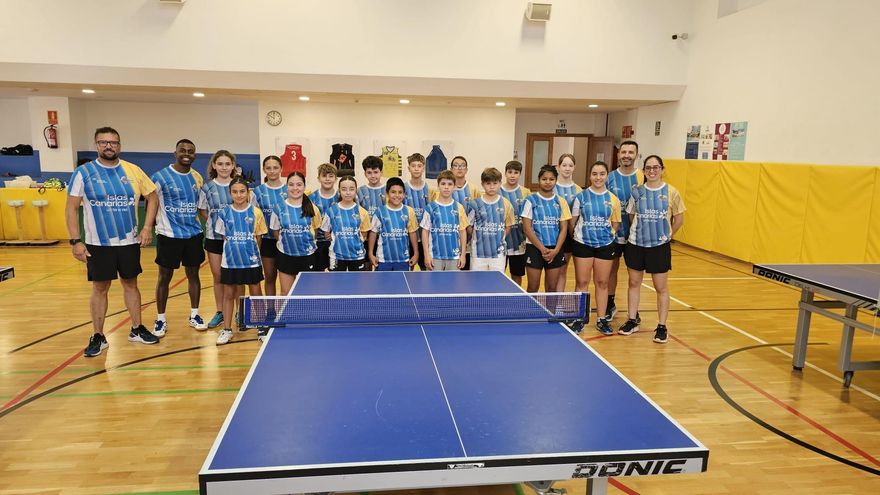 La Federación Canaria de Tenis de Mesa intensifica su labor de cantera