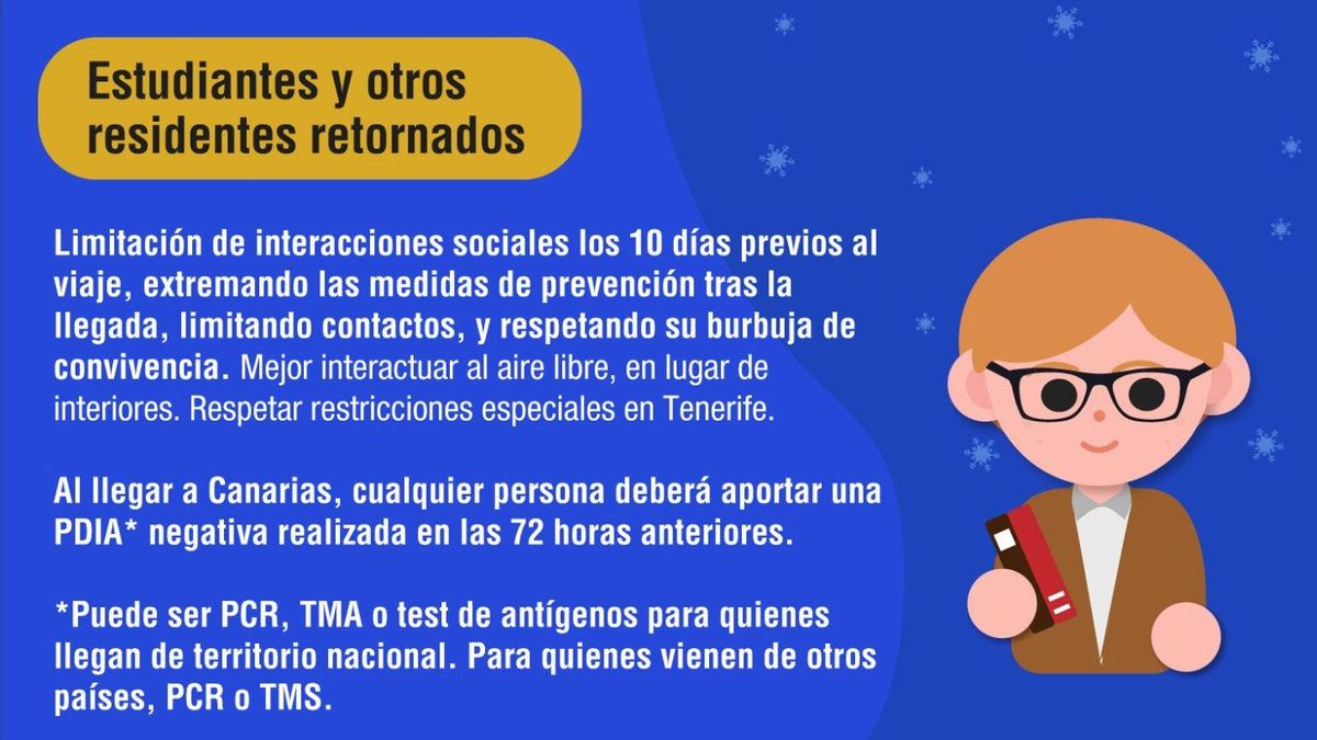 Medidas específicas para las Fiestas Navideñas en Canarias