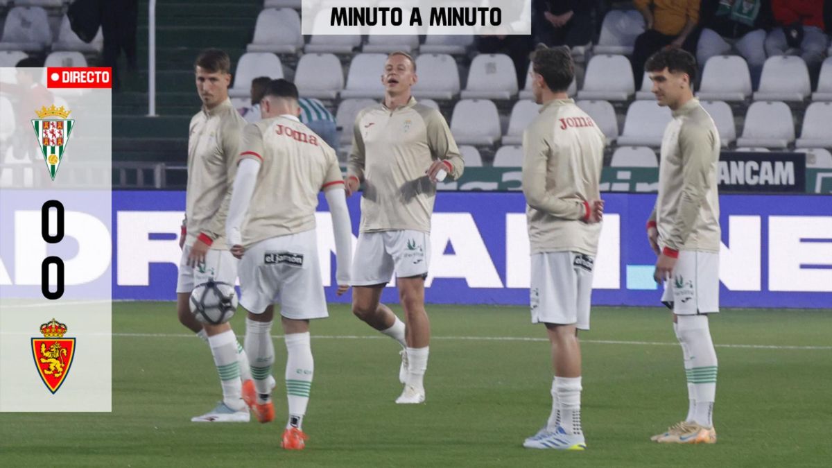 Sigue en directo el Córdoba CF - Real Zaragoza en 'Cordópolis' (0-0)